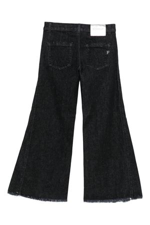 jeans in cotone nero DONDUP KIDS | DFPA157CDS041N000